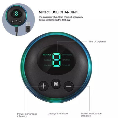 Portable Ems Foot Massager Mat